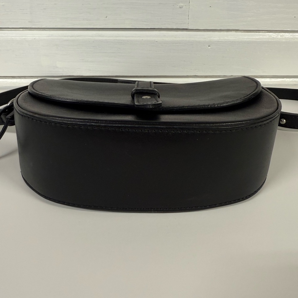 American Eagle | Black Leather Crossbody Bag - Picture 6 of 8
